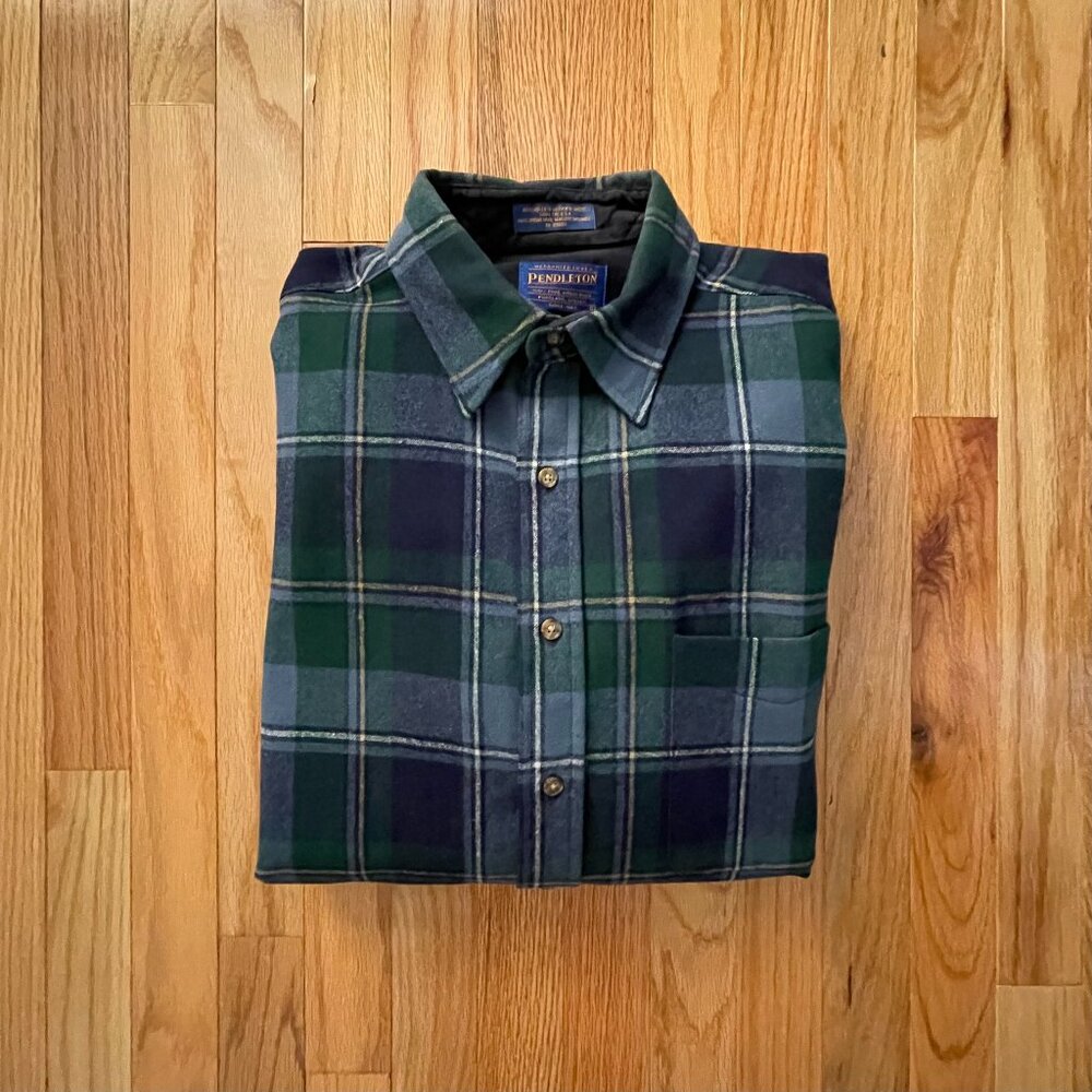Pendleton Men's Plaid Lodge Shirt L